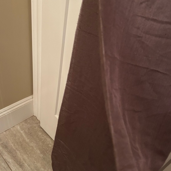 Purple Pashmina Scarf with Fringe - Picture 5 of 5